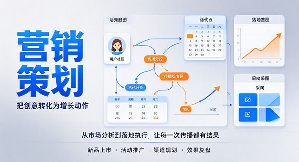 回民区营销策划